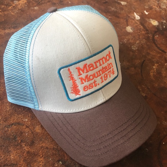 marmot trucker hat